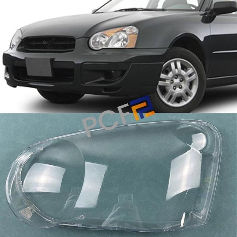ya 4 8.14 Applicable to for Subaru Impreza 04 2005 Left Headlight Headlight Protective Cover Transparent PC + Sealant 