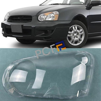ya 4 8.14 Applicable to for Subaru Impreza 04 2005 Left Headlight Headlight Protective Cover Transparent PC + Sealant 