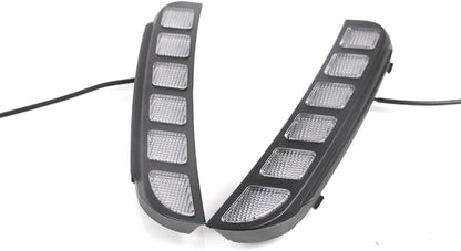 ya 13 9.15 baidi Upgrade Daytime Running Light wTurn Signal Fog Lamp For for Ford Explorer 2016-2017
