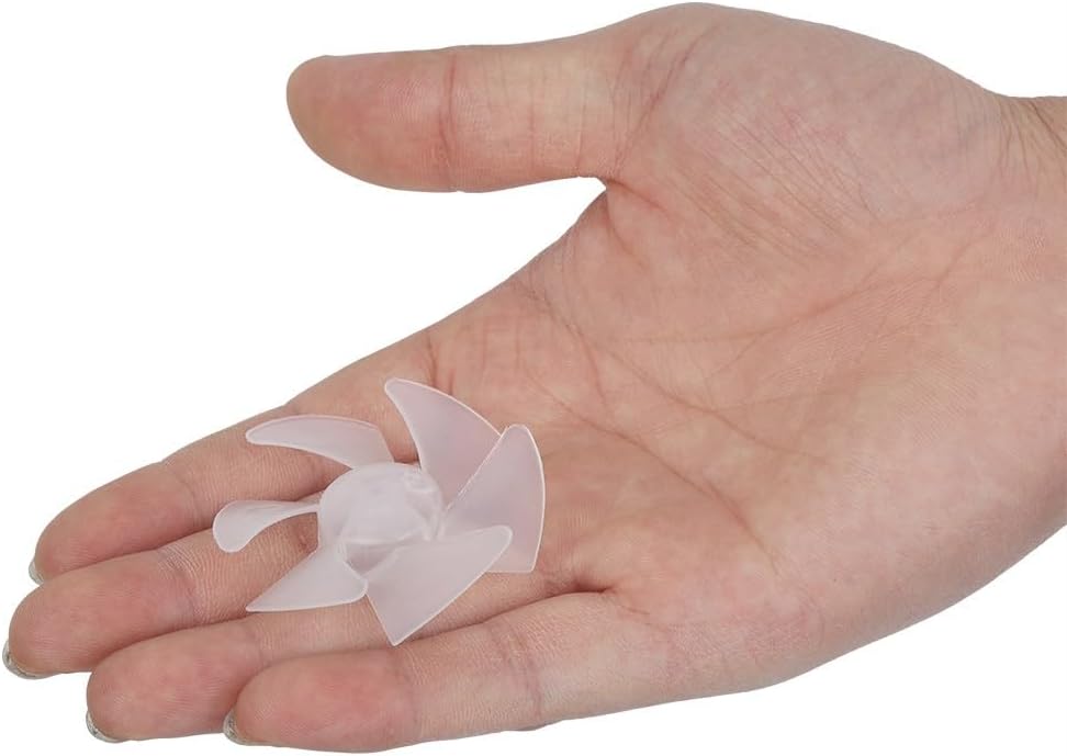 ya 26 10.21 baidi 10Pcs Plastic Fan Blade Small Power Hair Dryer Fan Leaves Motor