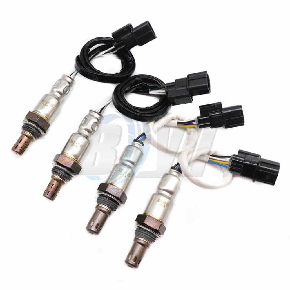 ya 12 10.8 baidi 4X New + Oxygen Sensor for 2011-2013 for Honda Odyssey V6 3.5L