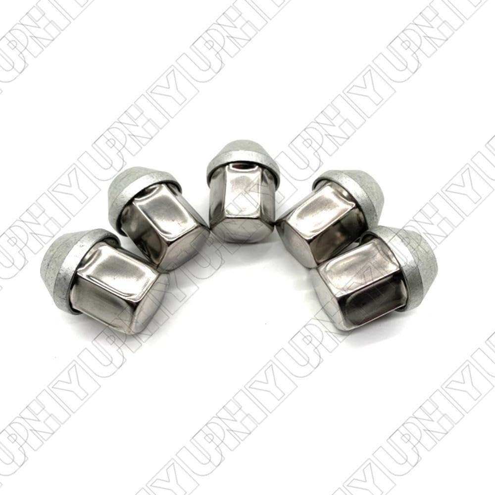 ya 5 8.10 5Pcs Wheel Nuts LR001381 for Land Rover Freelander2 LR2 for Range for Rover Evoque/Velar