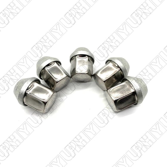 ya 5 8.10 5Pcs Wheel Nuts LR001381 for Land Rover Freelander2 LR2 for Range for Rover Evoque/Velar