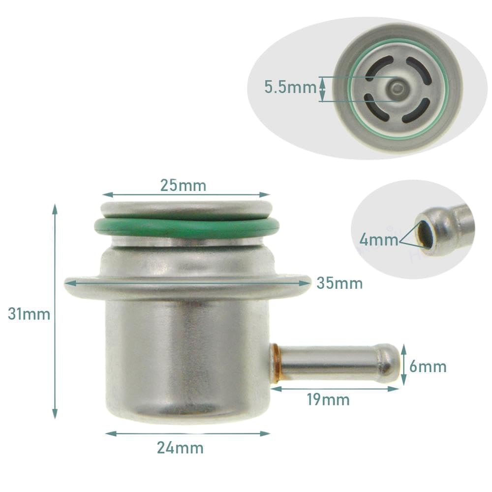 ya 2 8.15 Fuel Pressure Regulator for Ford for Mazda for Mercury for Lincoln Ranger 99-06 AJ0320180A