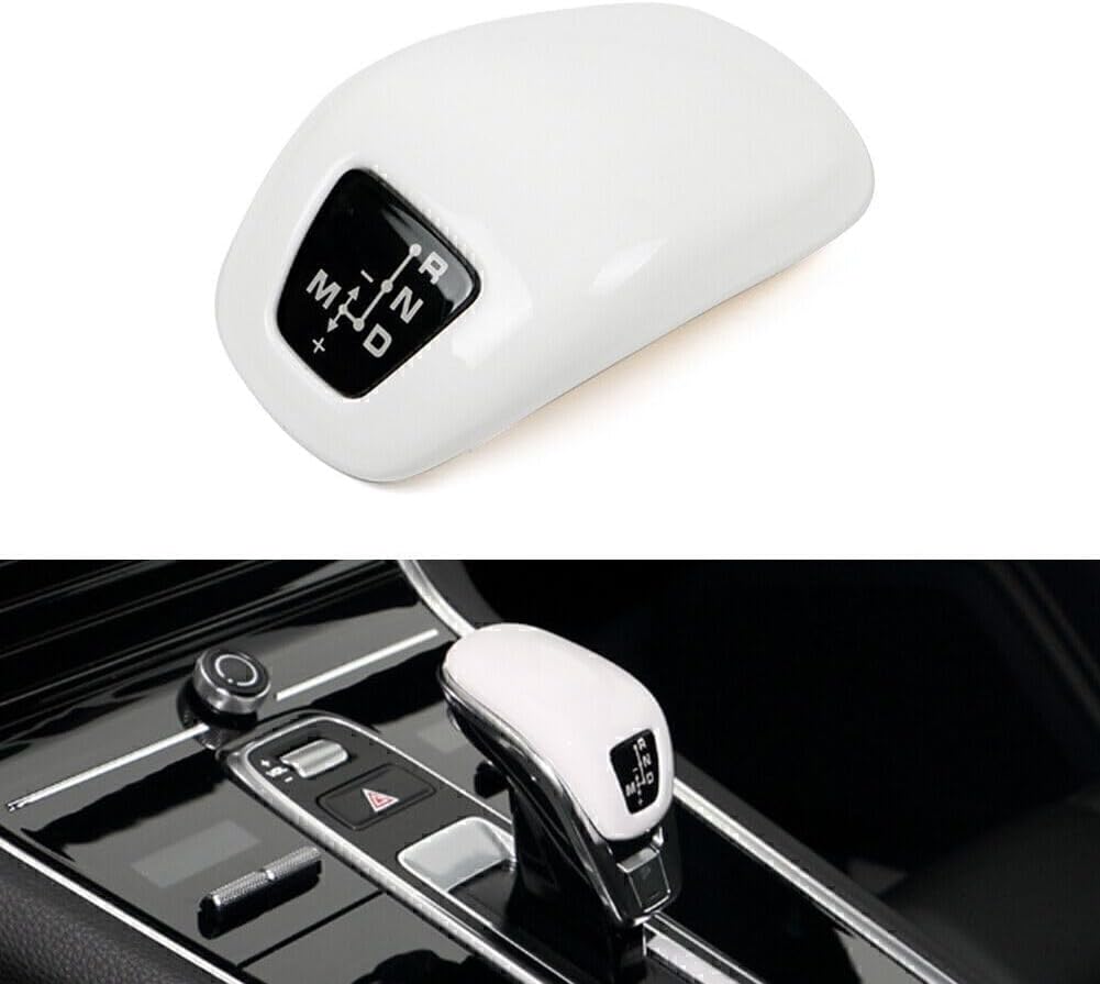 ya 4 8.24 baidi Car Gear Shift Knob Cover Trim Fit for Porsche for PANAMERA 971 Chassis G2 17-2020 White