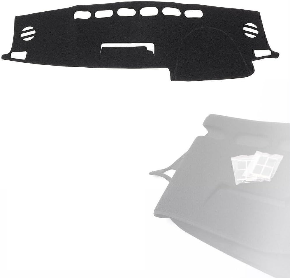 ya 4 8.10 Dash Cover Mat Dashboard Pad Interior Dashmat for Toyota RAV 4 2013-2018 Black