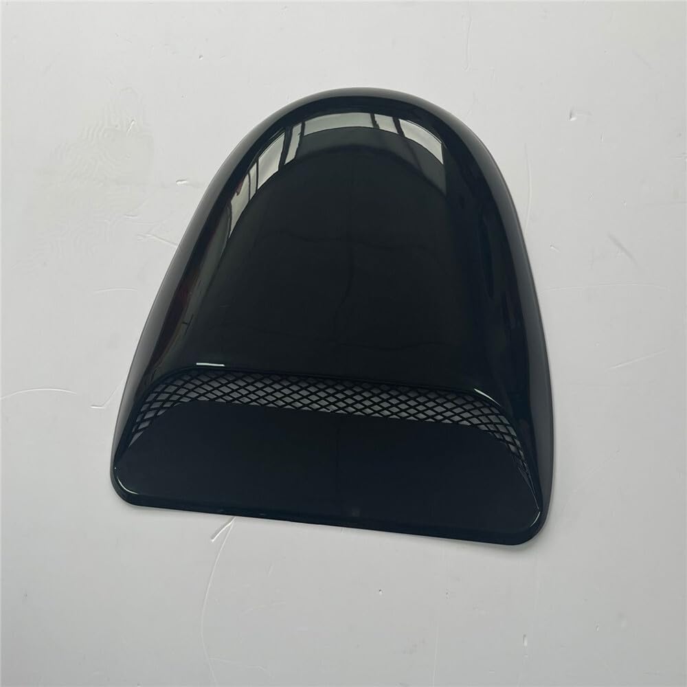 ya 4 8.14 Car Air Flow Intake Scoop Accessory Hood Bonnet Decorative Vent Cover Kit Black