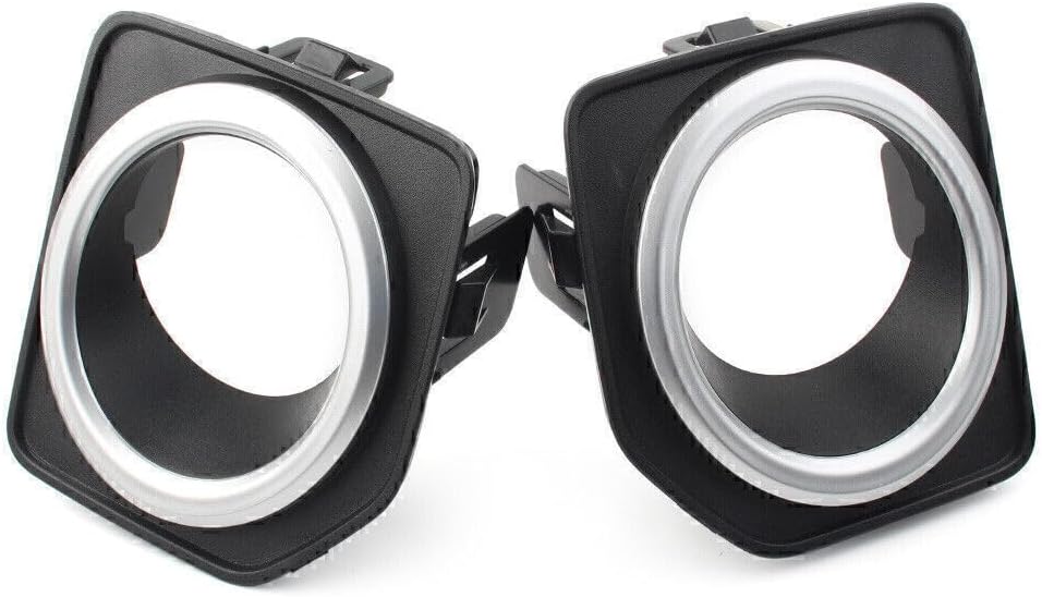 ya 2 8.15 Pair Front Bumper Fog Lamp Cover Bezel for Land Rover lander 2 2014-2016