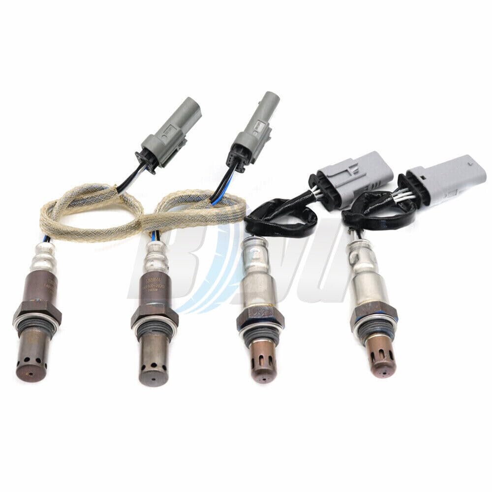 ya 4 8.8.2 Oxygen Sensor 4X Up+Downstream for Chevy Silverado 1500 2014-2017 4.3L 5.3L 6.2L