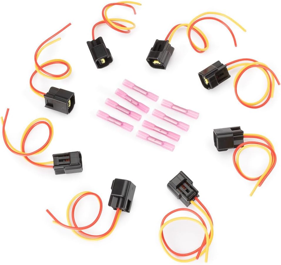 ya 9 10.24 8PCS for Ford Expedition F-150 F-250 4.6L 5.4L NEW Ignition Coil Connector Plug