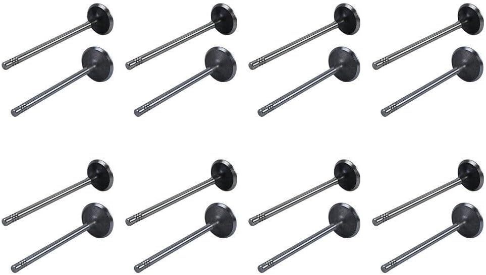 ya 10 9.16 baidi 16PCS Intake Valves Set For 2011-2019 for Buick for Cadillac for Chevrolet 1.4L DOHC