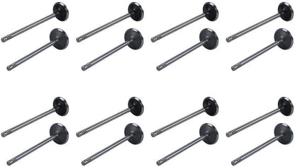 ya 10 9.16 baidi 16PCS Intake Valves Set For 2011-2019 for Buick for Cadillac for Chevrolet 1.4L DOHC