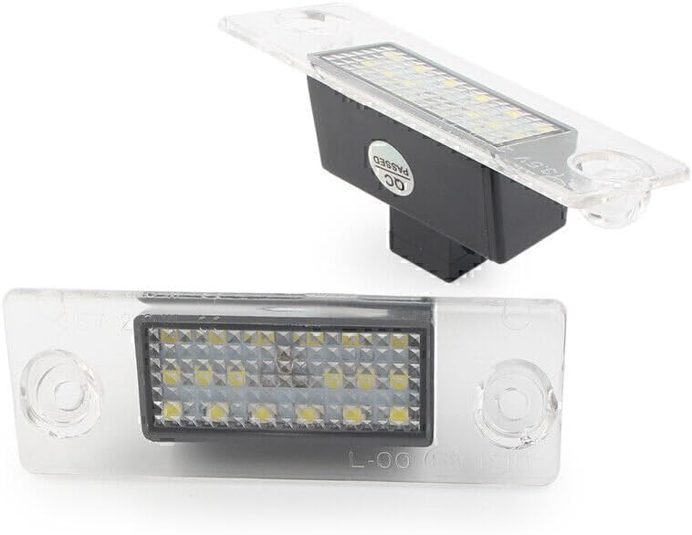 ya 7 8.24 baidi for Audi A4 B5 1995-01 96 97 98 2x 18 LED License Number Plate Lights Lamp 12V