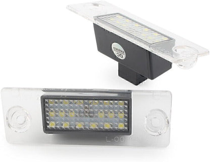 ya 7 8.24 baidi for Audi A4 B5 1995-01 96 97 98 2x 18 LED License Number Plate Lights Lamp 12V