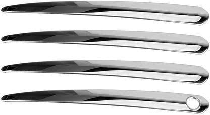 ya 2 8.15 4pcs/Set Exterior Door Handle Trim Strip Cover for Toyota RAV4 Highlander @