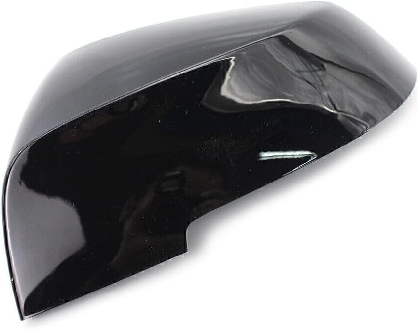 ya 11 9.14 baidiLeft Mirror Cover Cap for BMW F20 F21 F22 F30 F31 F32 F33 F36 E84 Gloss Black