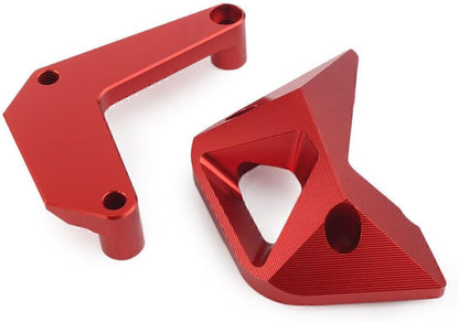 ya 2 8.15 2x CNC Engine Stator Case Cover Fit for Kawasaki Z1000 2010-2019/Z900 17-2019 Red