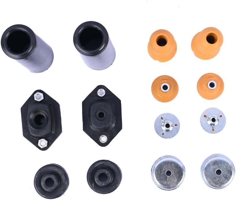 ya 10 9.16 baidi Rear Upper Lower Shock Mounts Grommets & Bump Stops Kit for BMW E90 E92 E93 E82