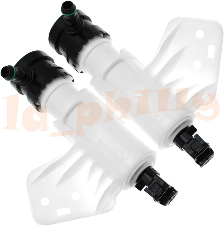 ya 7 8.24 baidi 2pcs Headlamp Water Spray Nozzle Fits for Hyundai Sonata Hybrid LF15-19 Right+Left