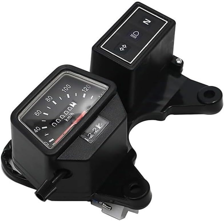 ya 4 8.24 baidi 1¡Á Speedometer Gauge Black for Yamaha TW225 2001-2016 TW200 Trailway 1987-P