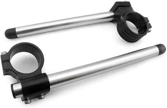 ya 4 8.10 Motorcycle 50mm Clip On Ons Handle Bar Fits for Honda CBR 1000RR 2004-2012 CNC