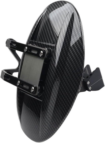 ya 4 8.10 Carbon Fiber Rear Splash Mudguard w/Bracket for Kawasaki Z1000/SX 2014-20 19