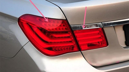 ya 4 8.10 1PC Left Side Outside Rear Tail Light Lamp Cover for BMW 7 Series 2009-2015