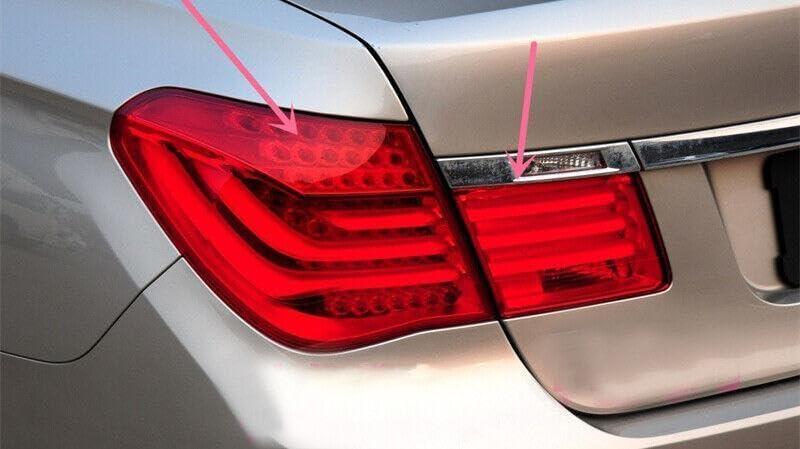 ya 10 9.16 zhengce 1PC Left Side Outside Rear Tail Light Lamp Cover for BMW 7 Series 2009-2015
