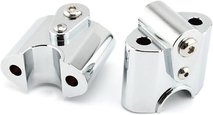 ya 15 10.19 zhengce Silver Motor Handlebar Risers Handle Bar Lift Clamp Adapters for for BMW R1