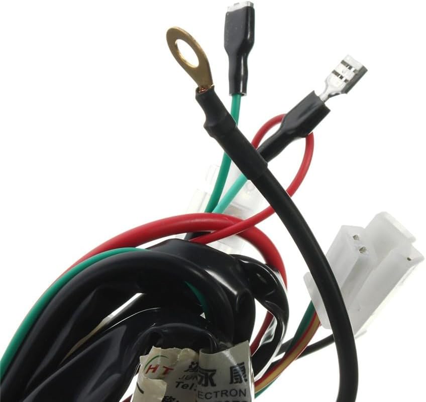 ya 6 8.24 baidi Motorcycle Wiring Machine Electric Start Wiring Loom Harness For Pit Bike ATV