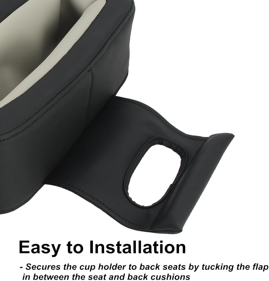 ya 9 10.24 40 oz for Honda for Civic Back for SEAT Beverage Phone Cup Holder Storage Box -