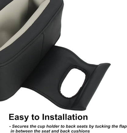 ya 9 10.24 40 oz for Honda for Civic Back for SEAT Beverage Phone Cup Holder Storage Box -