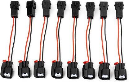 ya 4 8.8 8Pcs LS1 LS6 LT1 EV1 Engine wire Harness to LS2 LS3 LS7 EV6 Injector Adapters