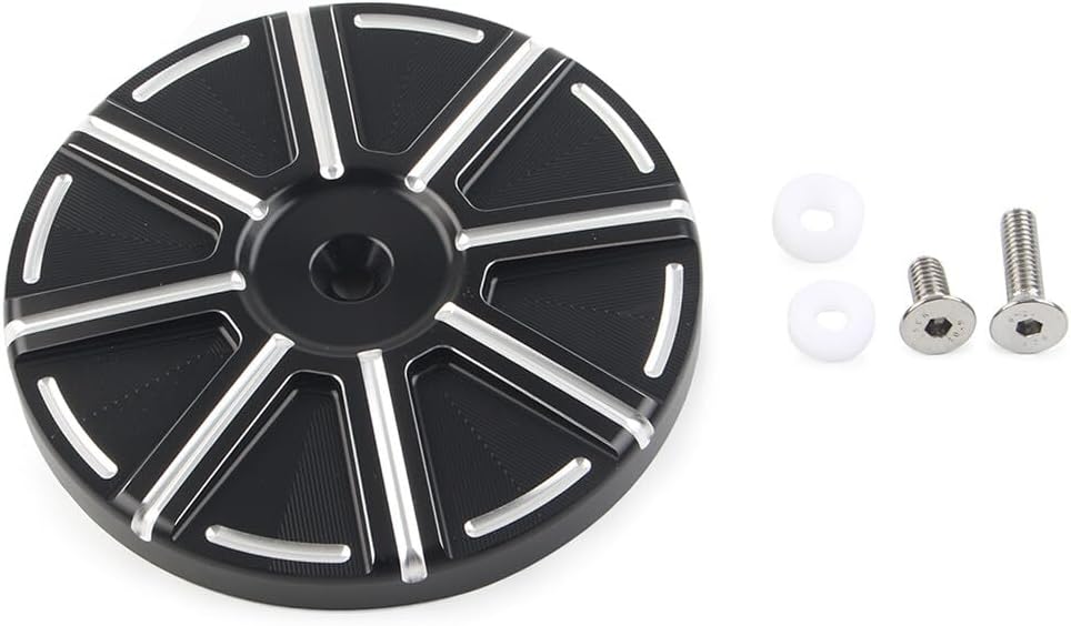 ya 5 8.10 Sucker Air Cleaner Cover for Harley Dyna Softail Electra Glide Road King Black