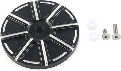 ya 5 8.10 Sucker Air Cleaner Cover for Harley Dyna Softail Electra Glide Road King Black