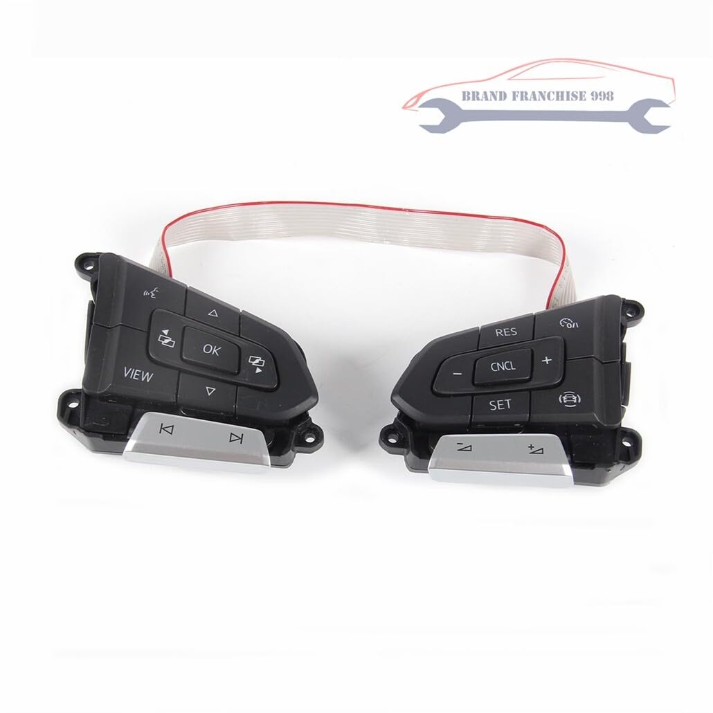 ya 4 8.8 Multi-Function Steering Wheel Button Suitable for VW for Passat 15-24#3G0959442E#