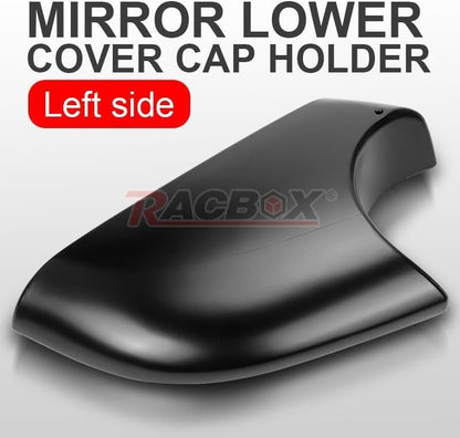 ya 11 9.14 baidiLeft Side Driver Door Wing Mirror Cover Lower Holder Black Fit For for Tesla for Model y