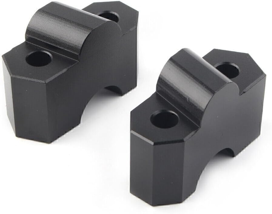 ya 4 8.8.2 for Kawasaki Z750 2004-2012 Z1000 03-2016 Black Motorcycle Handlebar Riser Clamp