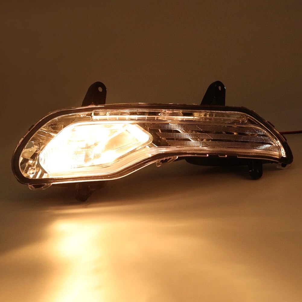 ya 9 10.24 2X Bumper Fog Light Turn Signal Lamp for Ford Escape 2013-2016 Left + Right
