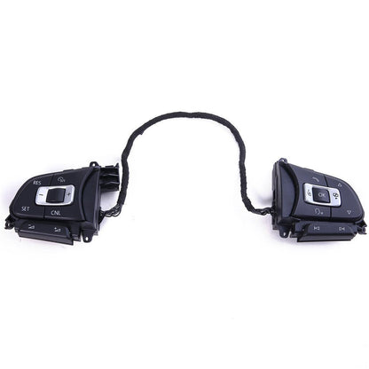ya 4 8.8 One Pair of MFSW Steering Wheel Control Buttons for VW Polo 2015 Facelift 
