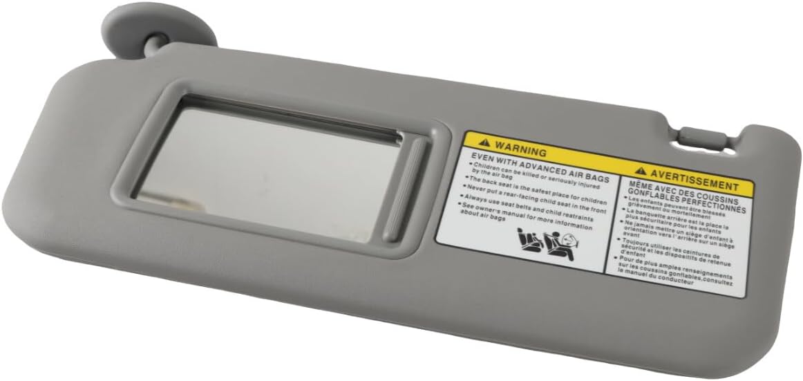 ya 11 9.14 baidiDriver Side Left Sun Visor with Light fit for Toyota for RAV4 .74320-42501-B2 06-13