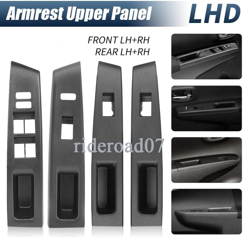 ya 10 9.16 baidi Door Power Window Switch Trim Bezel Panel Cover for Toyota Yaris 2012-2014 New