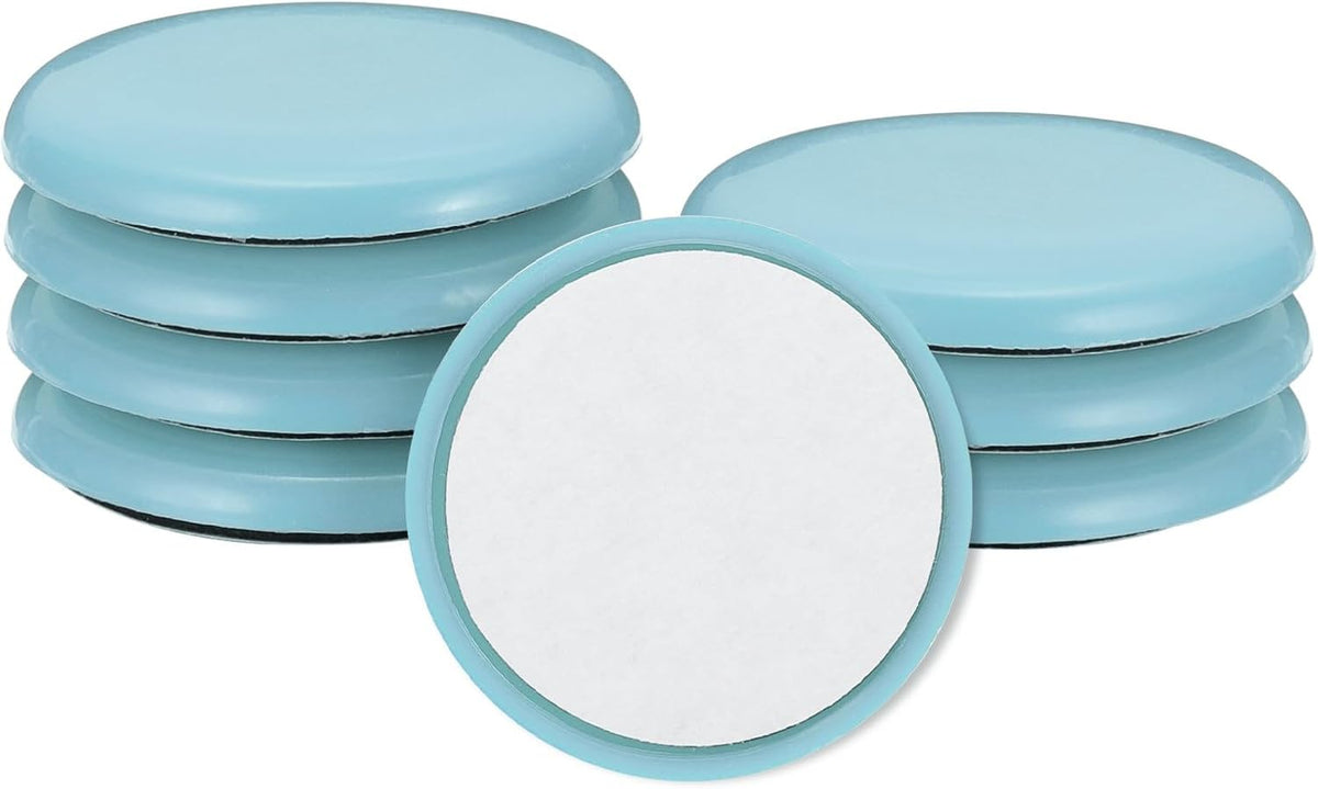 ya 26 10.21 baidi 1 1/2 Inch Furniture Sliders, 8pcs Furniture Movers Sliders Round Glider,Blue