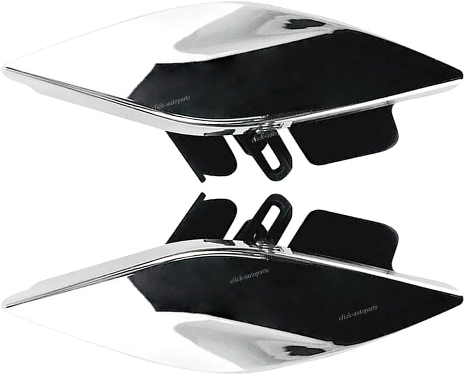 ya 27 10.13 baidi 2Pcs for Maserati Quattroporte 2014-17 Left+Right Headlight Washer Nozzle Cover