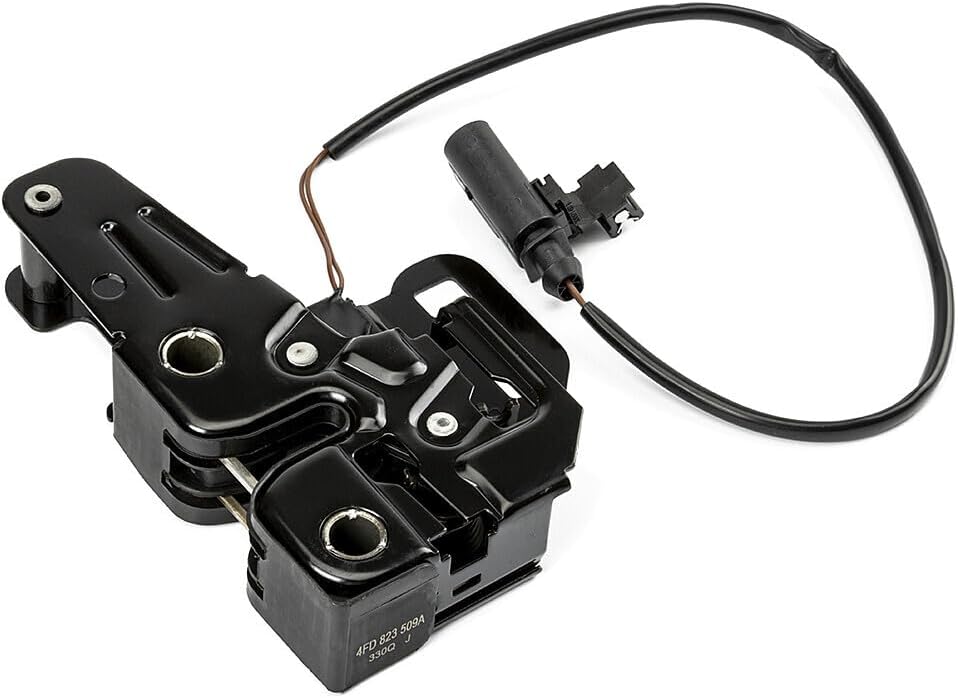 ya 11 9.14 baidiFront Bonnet Lid Lock w/Safety Latch Catch for Audi 2003-2008 for A4 1.8L 3.0LQuatt