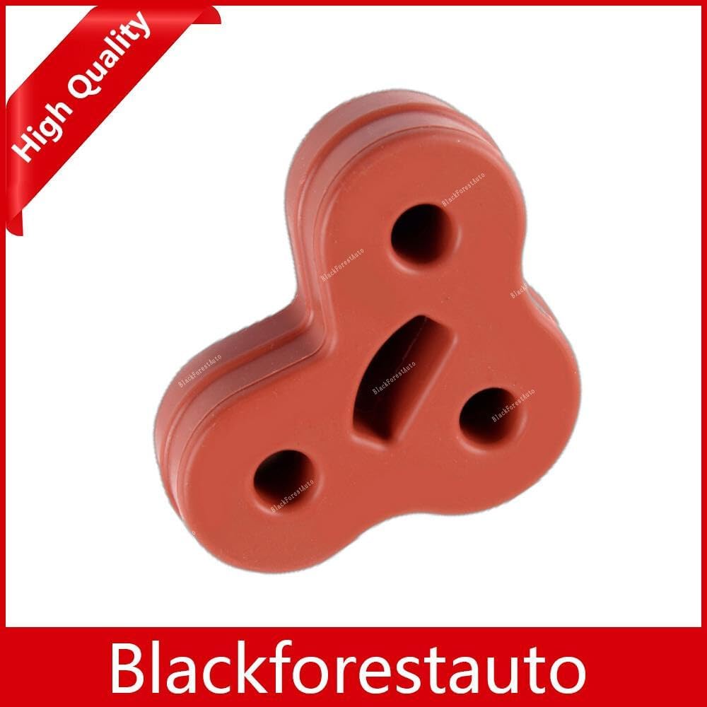 ya 4 8.24 baidi Red Rear Muffler Insulator for Jaguar XJ 2010-2018 / XJR 2014-2017 / XJR575 2018