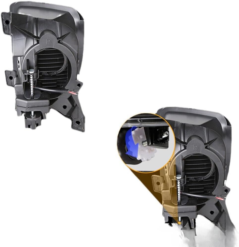 ya 7 8.24 baidi fit for Dodge for Ram 1500 2013 2014 2015 2016 2017 2018 Pair LED Fog Lights Bumper Lamp