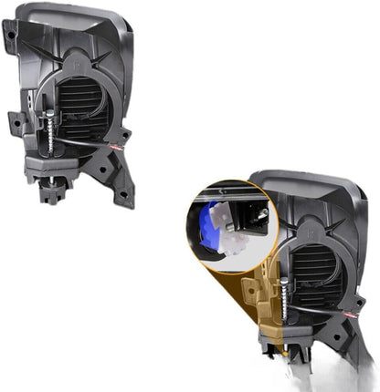 ya 7 8.24 baidi fit for Dodge for Ram 1500 2013 2014 2015 2016 2017 2018 Pair LED Fog Lights Bumper Lamp