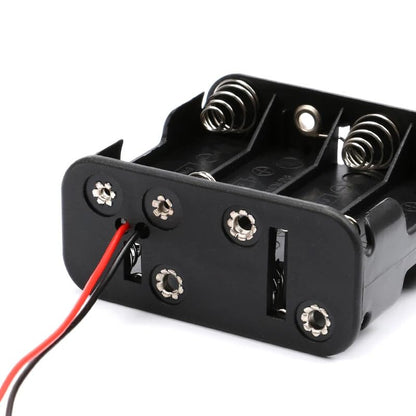 ya 16 10.20 baidi AA Battery Holder Protective Case, Double-Sided 4/6/8 Slot DIY Power Supply -