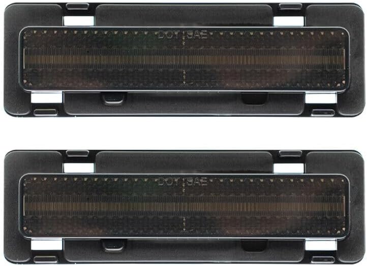 ya 7 8.24 baidi 2-Pack White LED Front Side Marker Fender Lights for 1982-1992 for Chevrolet Camaro 